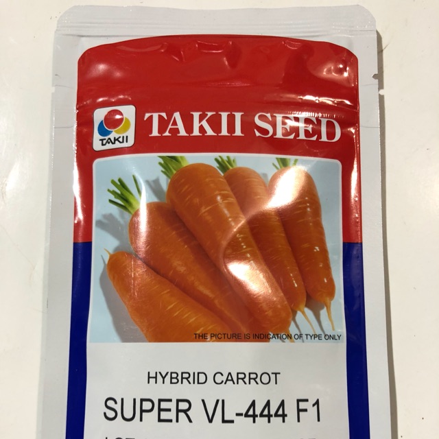 Hạt giống cà rốt super vl-444 f1
