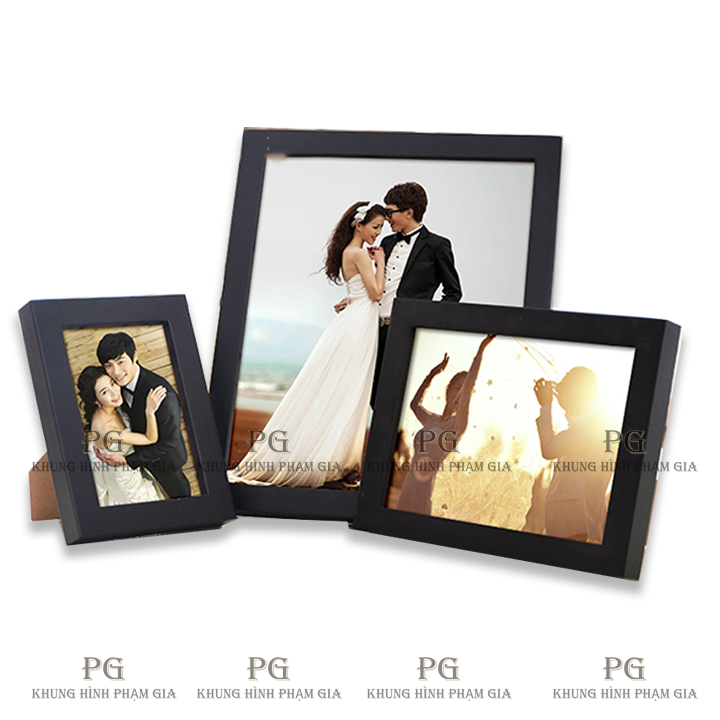 [HCM]Combo 2 khung để bàn trang trí nhiều size lựa chọn Free in ảnh theo yêu cầu - Khung Hình Phạm Gia PGCDB3
