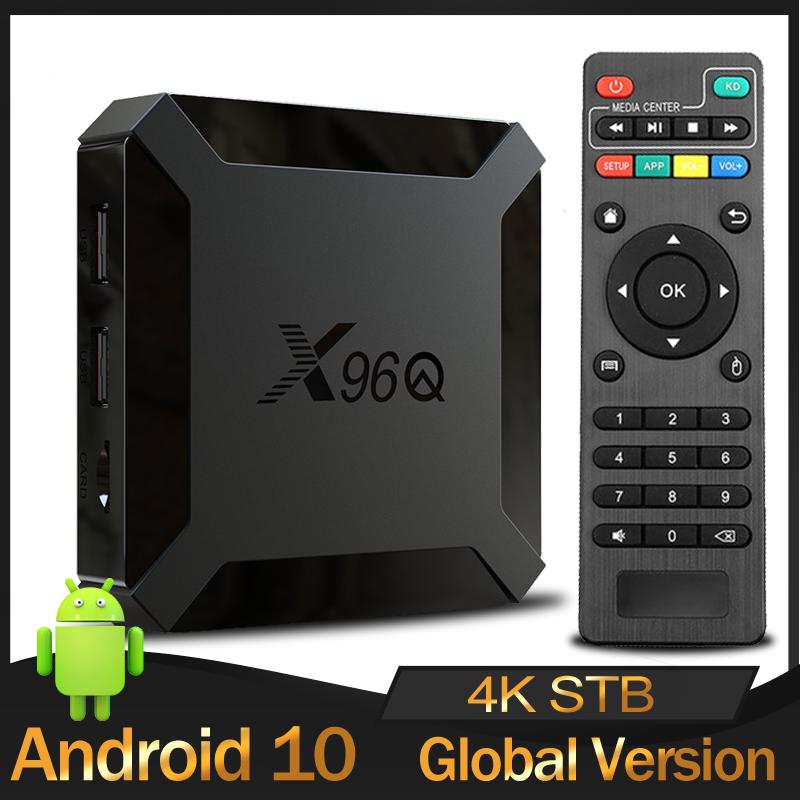 Android box x96q android tv 10, ram 2gb, rom 16gb cpu 4 nhân h313 mạnh mẽ, mức rẻ bất ngờ