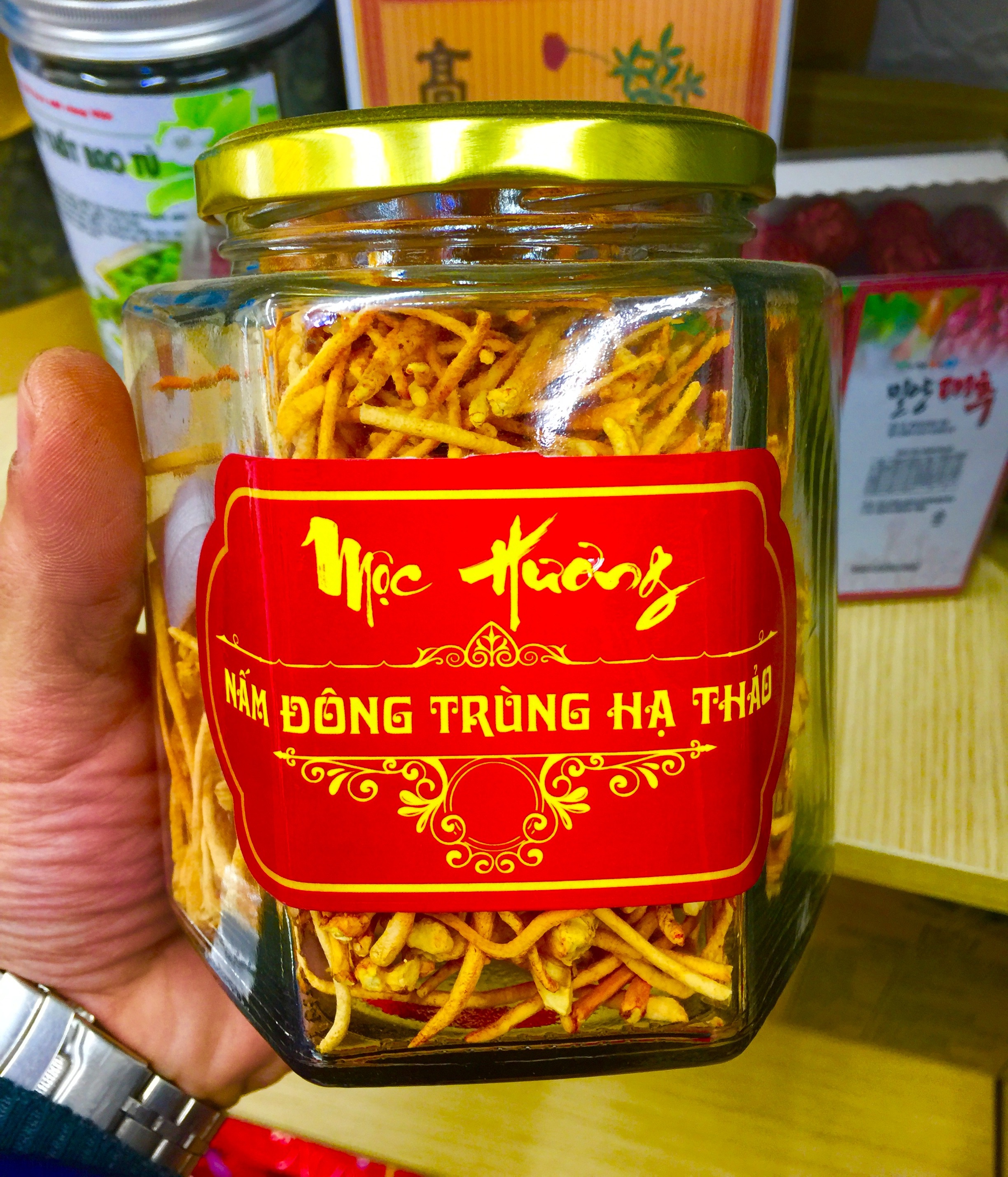 100G Nấm Đông Trùng Hạ Thảo Khô