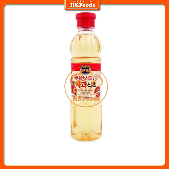 Giấm táo Hàn Quốc Beksul chai 500ml