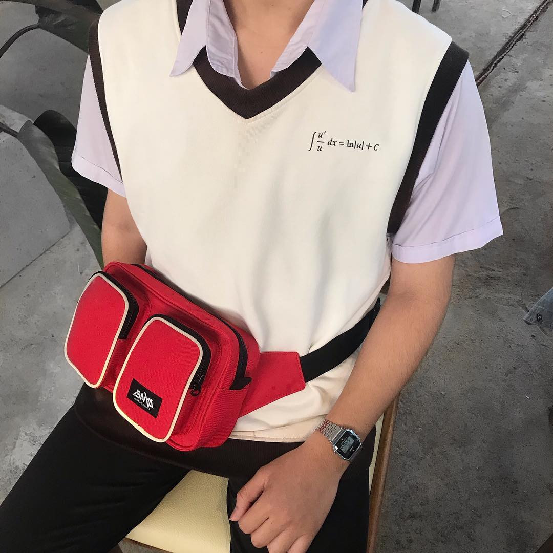 [HCM](Hàng Super) Túi đeo chéo đeo hông BAMA hàng cực xịn có tag vải