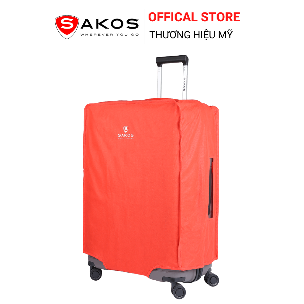 Áo trùm vải không dệt vali sakos