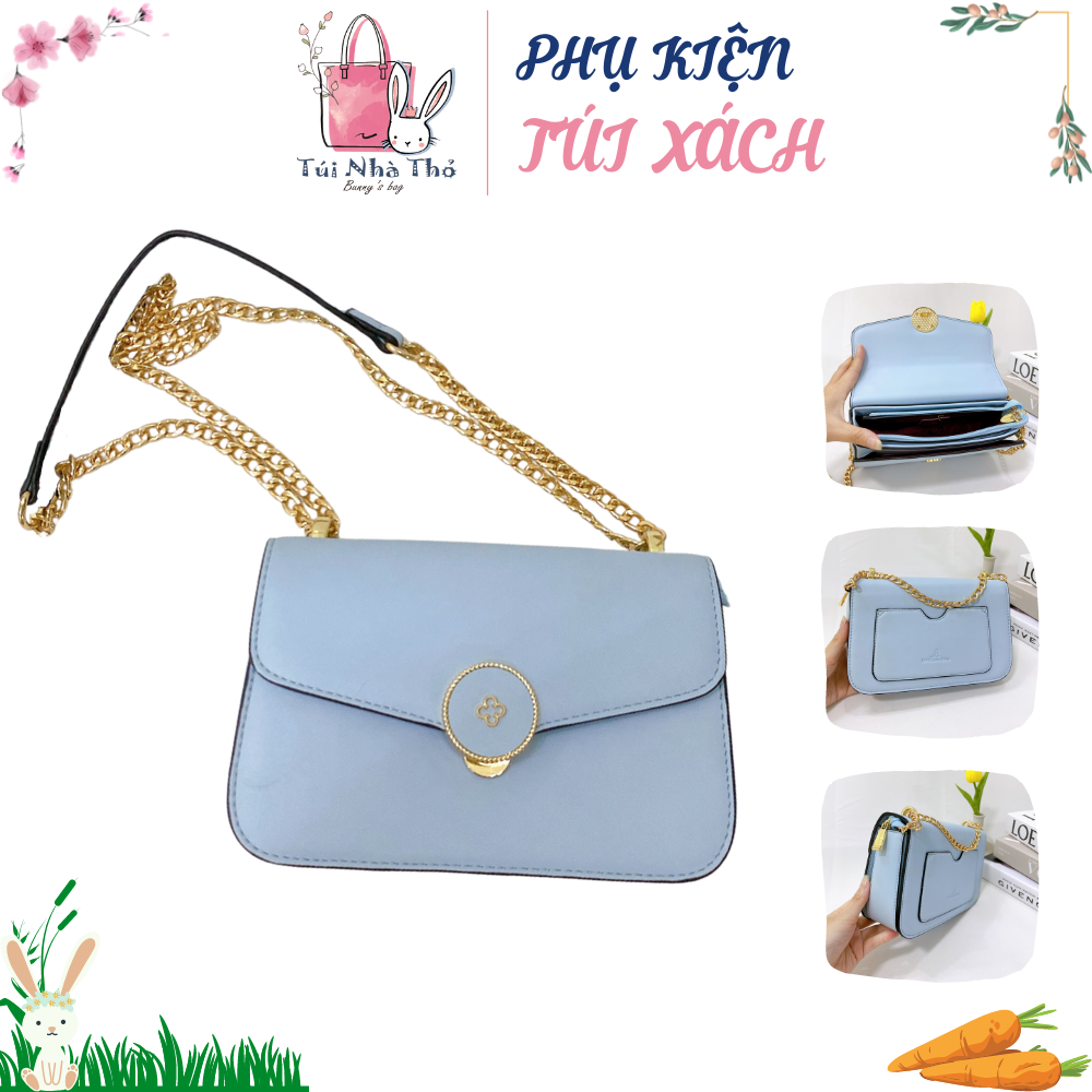 Túi xách tay nữ Túi xách nữ đeo chéo da trơn khóa tròn chất liệu da tổng hợp siêu bền - Túi xách nữ - Túi xách tay nữ - Túi da nữ - ví da nữ