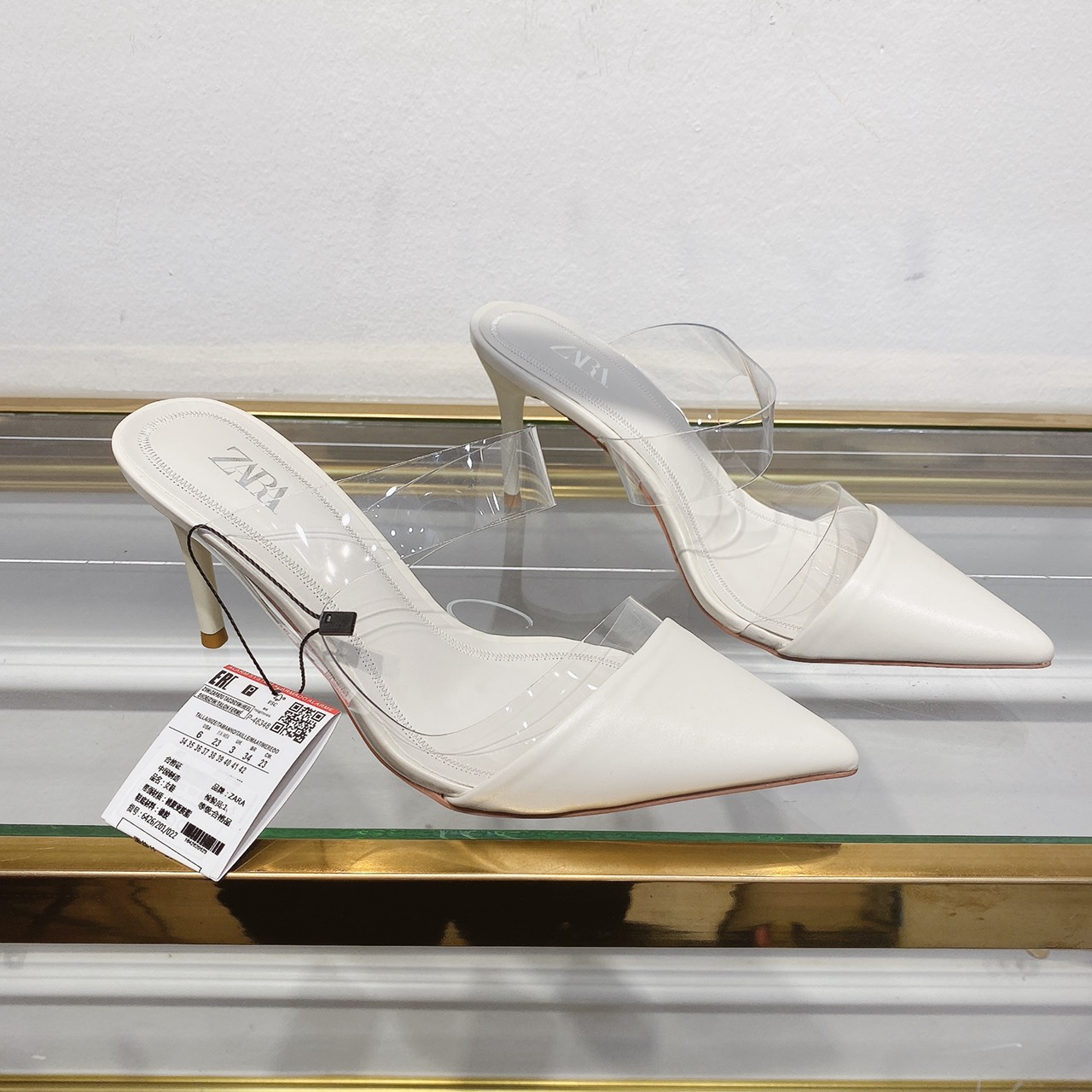 Sục cao gót Zara/ quai trong