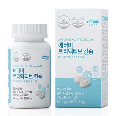 Viên uống canxi atomy tri – active calcium
