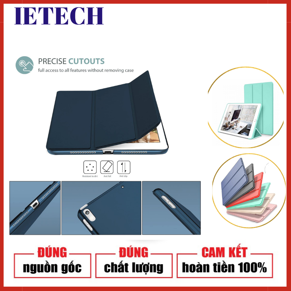 Bao da silicone dẻo cao cấp IETECH cho iPad Pro 10.5