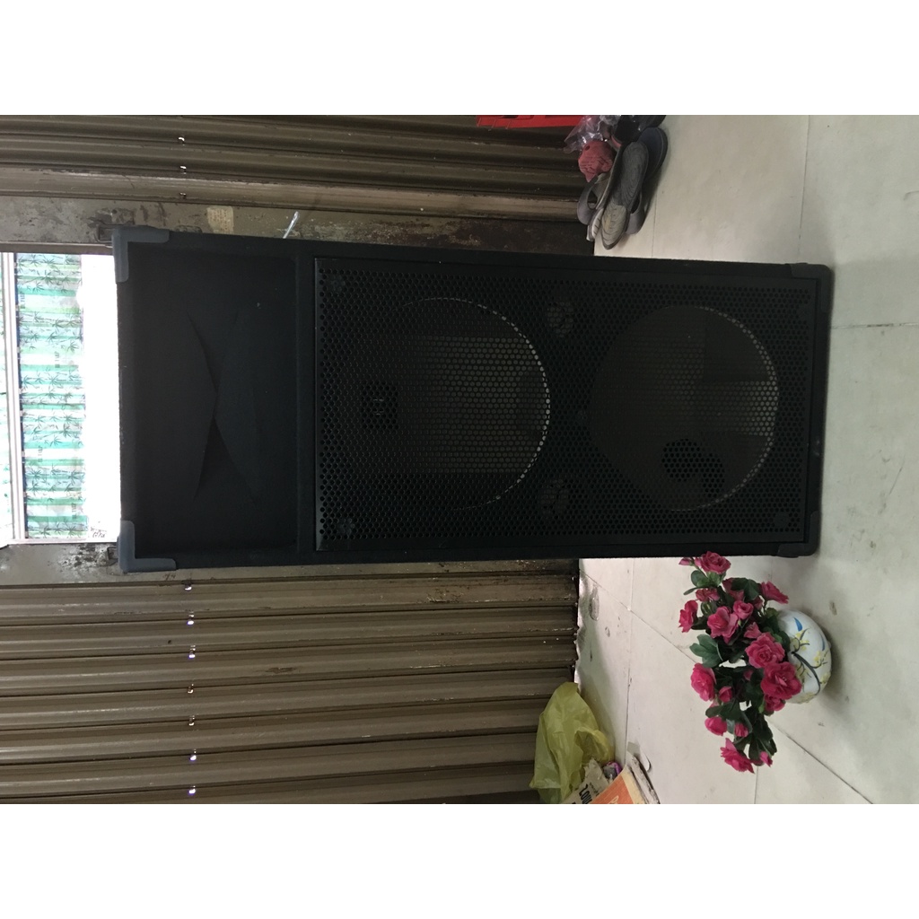 Vỏ thùng nỉ loa sân khấu 2Bass 3 tấc
