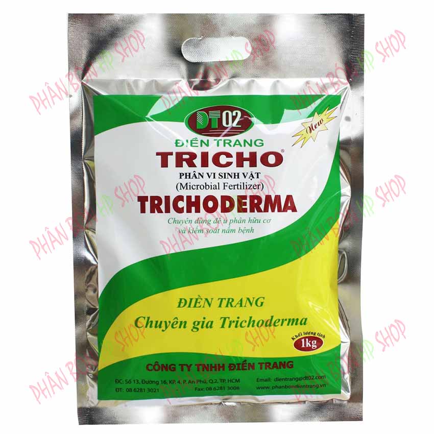 Phân vi sinh vật trichoderma - chuyên dùng để ủ phân hữu cơ và kiểm soát nấm bệnh.