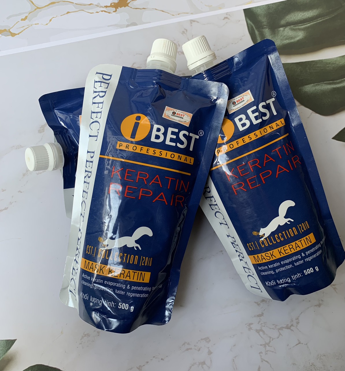 Hấp Ủ Tóc IBEST Keratin Repair Hấp Ủ Tóc Collagen keratin siêu dưỡng suôn mềm mượt