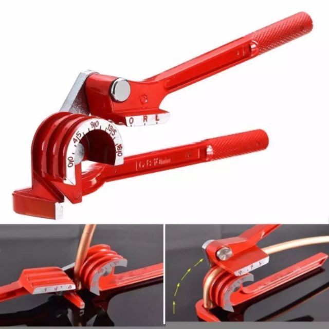 Vam uốn ống đồng máy điều hòa dụng cụ uốn ống đồng bằng tay cỡ 6-8-10mm