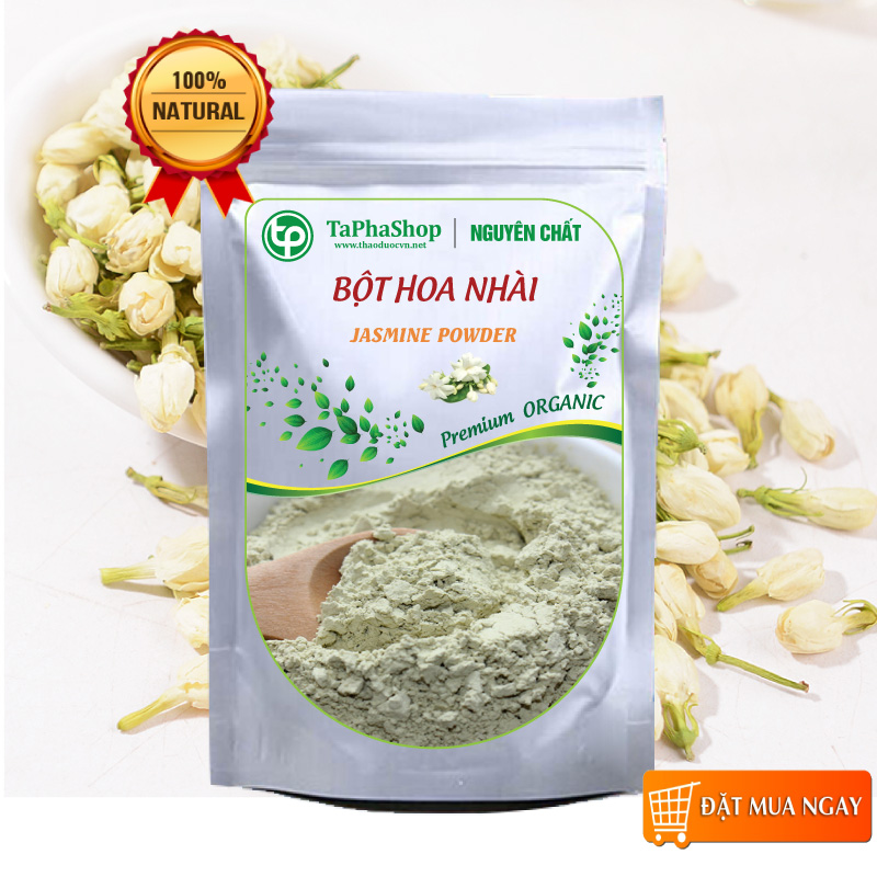 Bột hoa nhài nguyên chất 100g - tấn phát