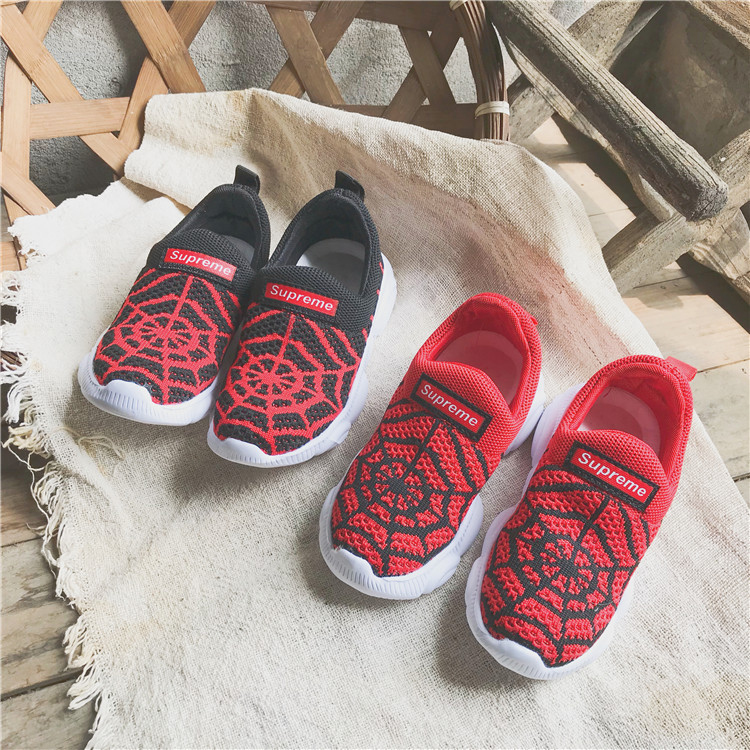 FORM NHỎ Giày thể thao bé trai siêu nhân nhện giày lười Spiderman hàng cao cấp siêu nhẹ thoáng khí êm chân