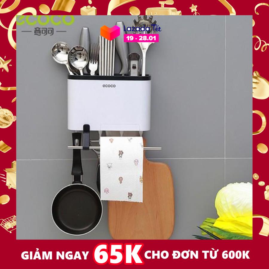 Hộp cắm đũa thìa và đồ dùng làm bếp đa năng Ecoco