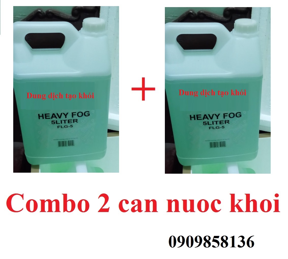 [HCM]COMBO 2 CAN NƯỚC KHÓI 2 can dung dịch tạo khói 2 can nguyên liệu tạo khói - Dầu khói VN