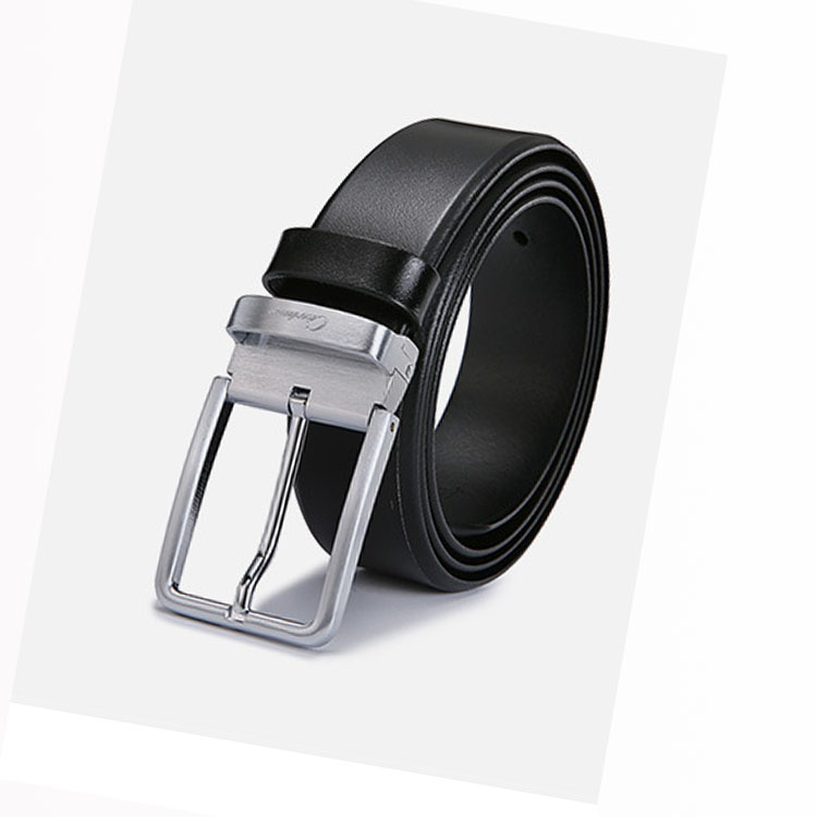 thắt lưng da dây nịt nam thắt lưng da doanh nhân thời trang nhập khẩu  ciartuar italy( mạ vàng 24k)