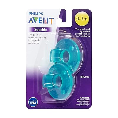 Ti giả/ Ty giả Avent Soothies chống hô vẩu chính hãng Avent 0-3m