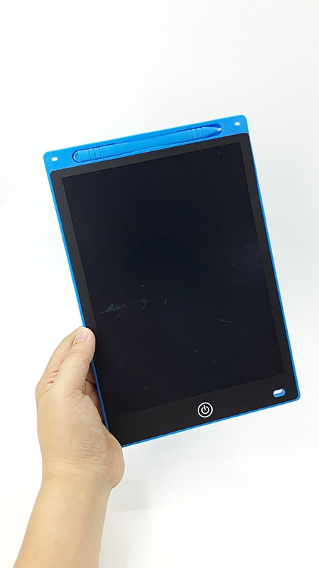 fahasa - bảng vẽ điện tử thông minh tự xoá - size 10 inch - màu xanh 2