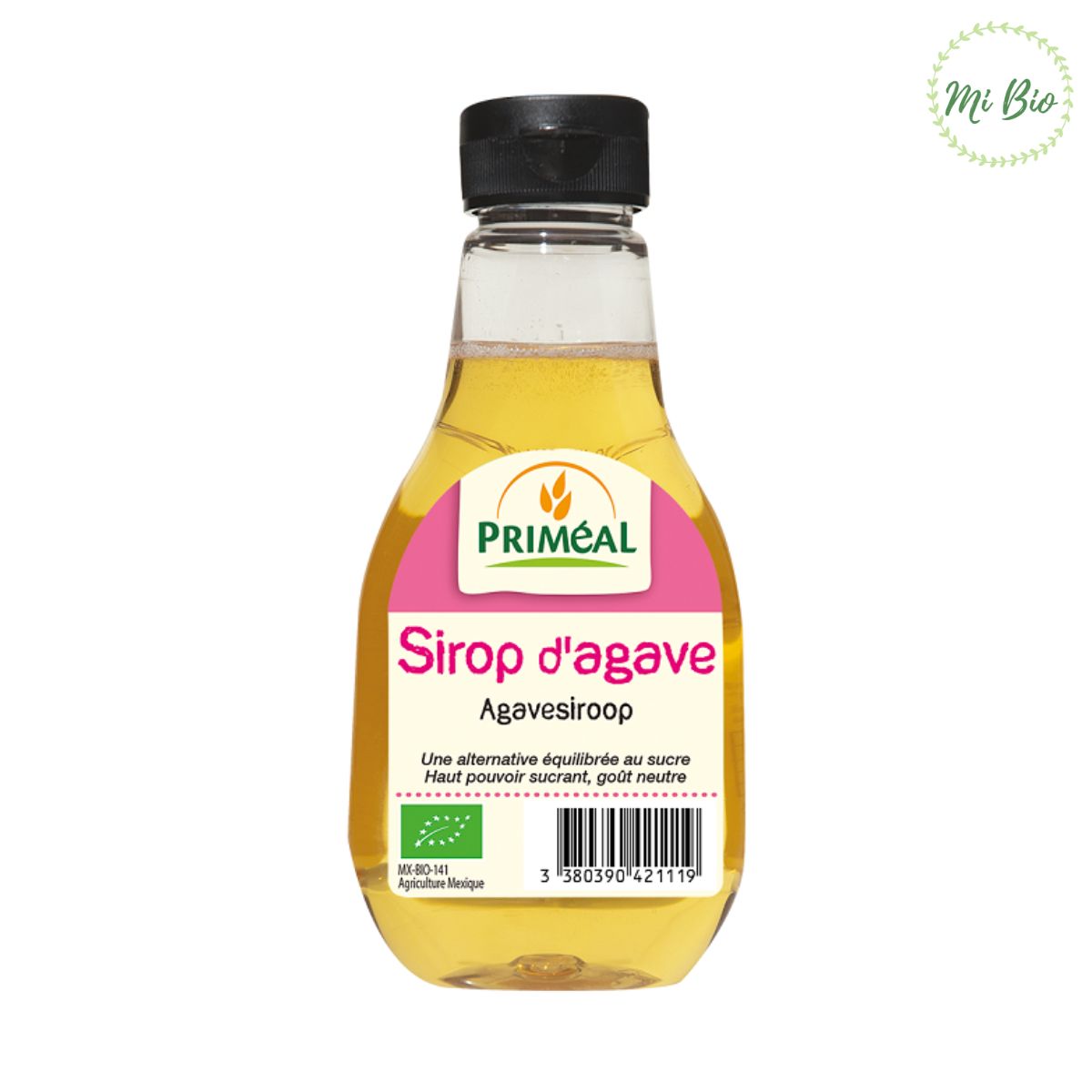 Syrup agave sisal Organic Plant 330ml-primary