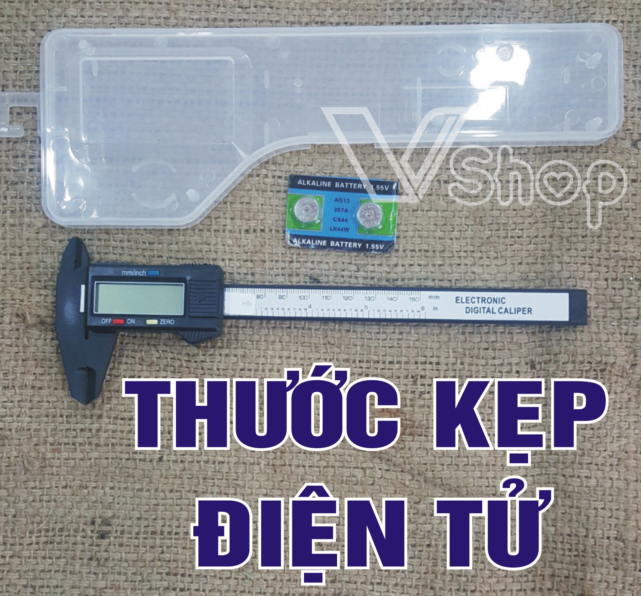 Thước kẹp điện tử chuyên dụng. nhựa carbon