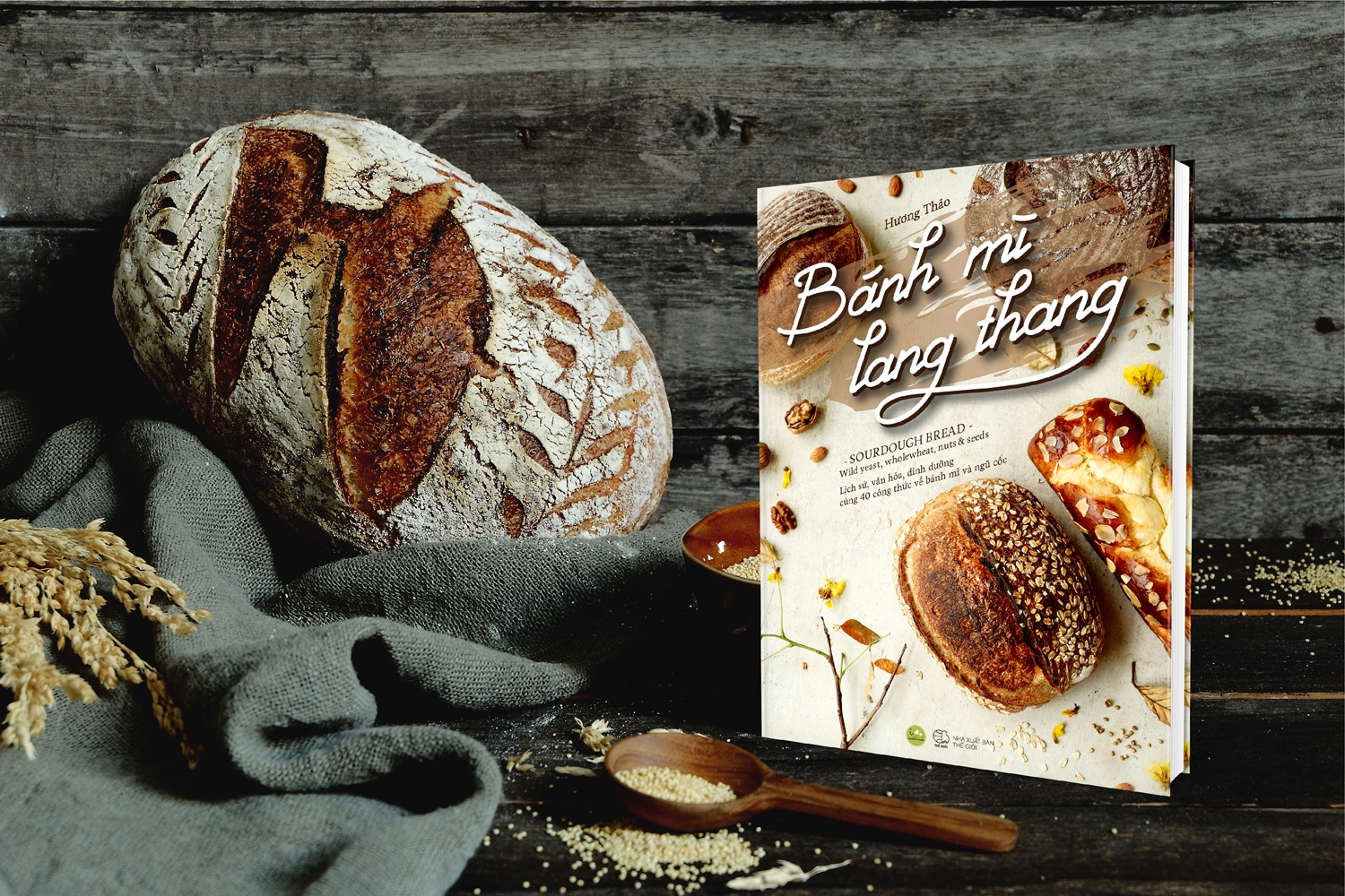 Fahasa - Bánh Mì Lang Thang - Sourdough Bread