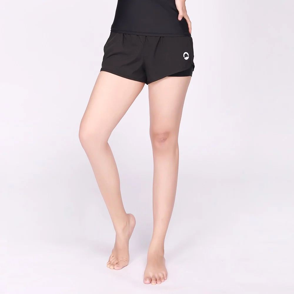 Quần Short Nữ Sobie 2layer Black