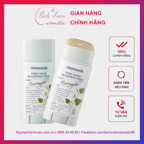 THANH LĂN MỤN ĐẦU ĐEN SE LỖ CHÂN LÔNG MANMODE PORE CLEAN STICK 18G