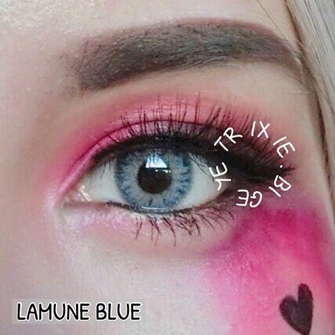 [HCM]lens - kính áp trồng xanh tây sử dụng được 1 năm tặng kèm khây đựng