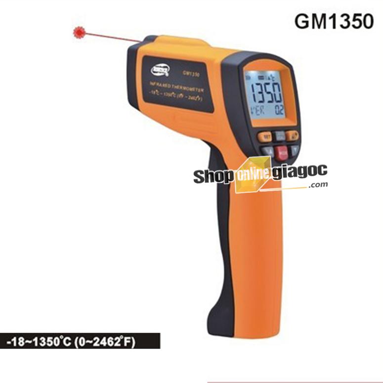 Máy đo nhiệt độ hồng ngoại trong công nghiệp benetech gm1350
