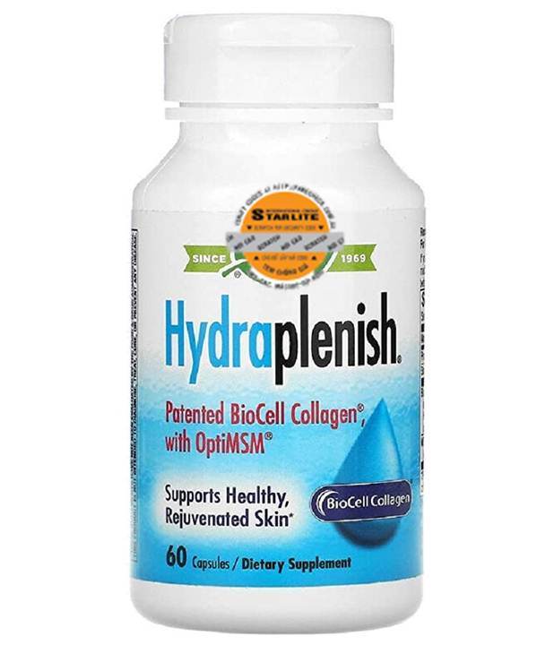 Viên uống cấp nước căng da nature's way hydraplenish biocell collagen with optimsm 60 viên hsd 30/11/2022