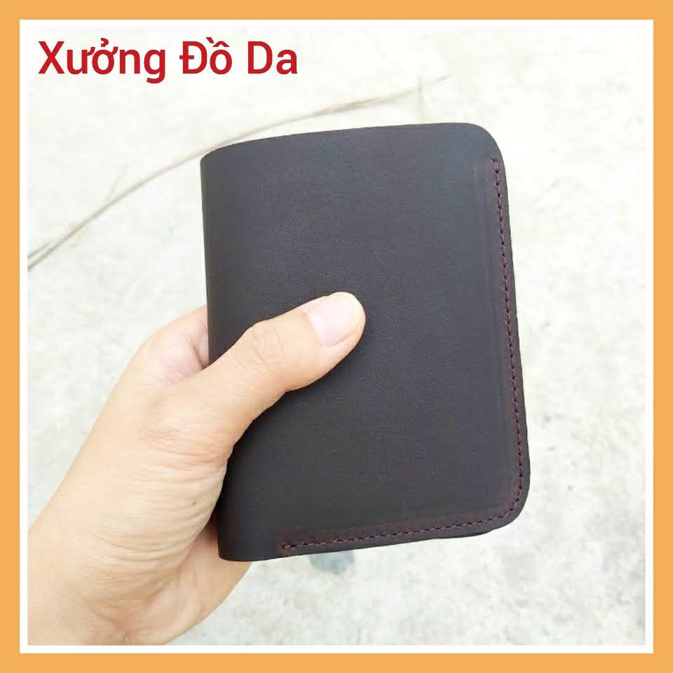 [HCM][CÓ VIDEP THẬT]Ví da sáp ngựa điên chất da dày dặn đẹp hoàn hảo