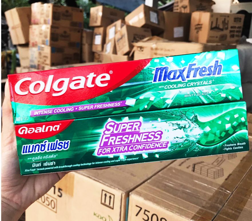 Kem đánh răng Colgate Maxfresh Thái Lan 155g