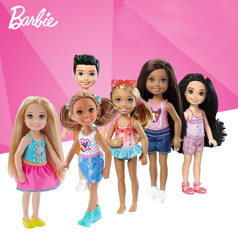 1 pcs Mini Barbie Búp bê mô hình ban đầu dễ thương Đồ chơi cho cô gái sinh