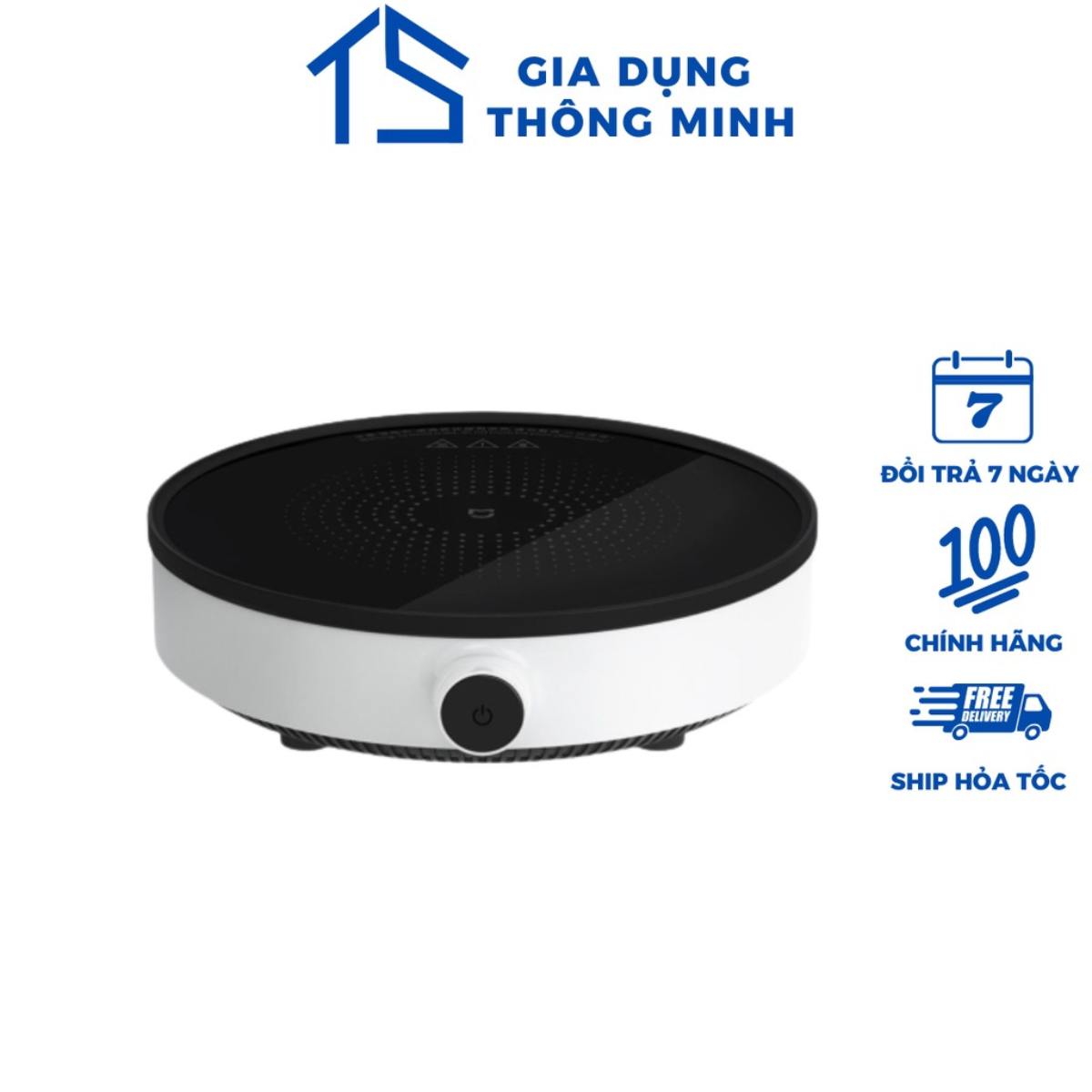 Bếp từ đơn xiaomi mijia dcl002cm youth lite version 2 có 9 mức nhiệt, công suất 2100w