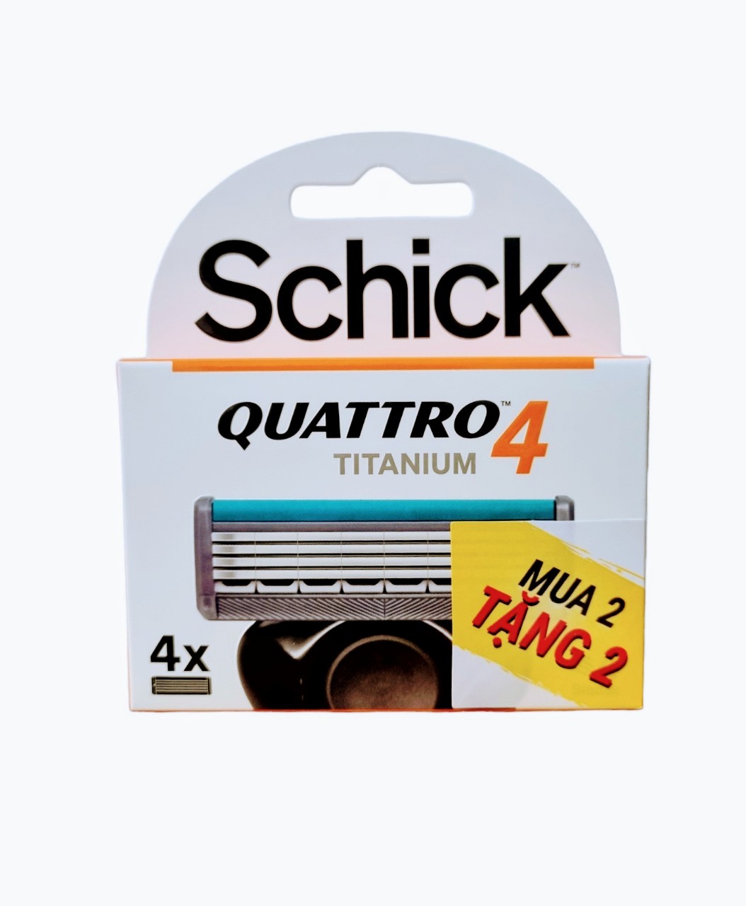 Lưỡi Dao Cạo Schick Quattro Titan 4S