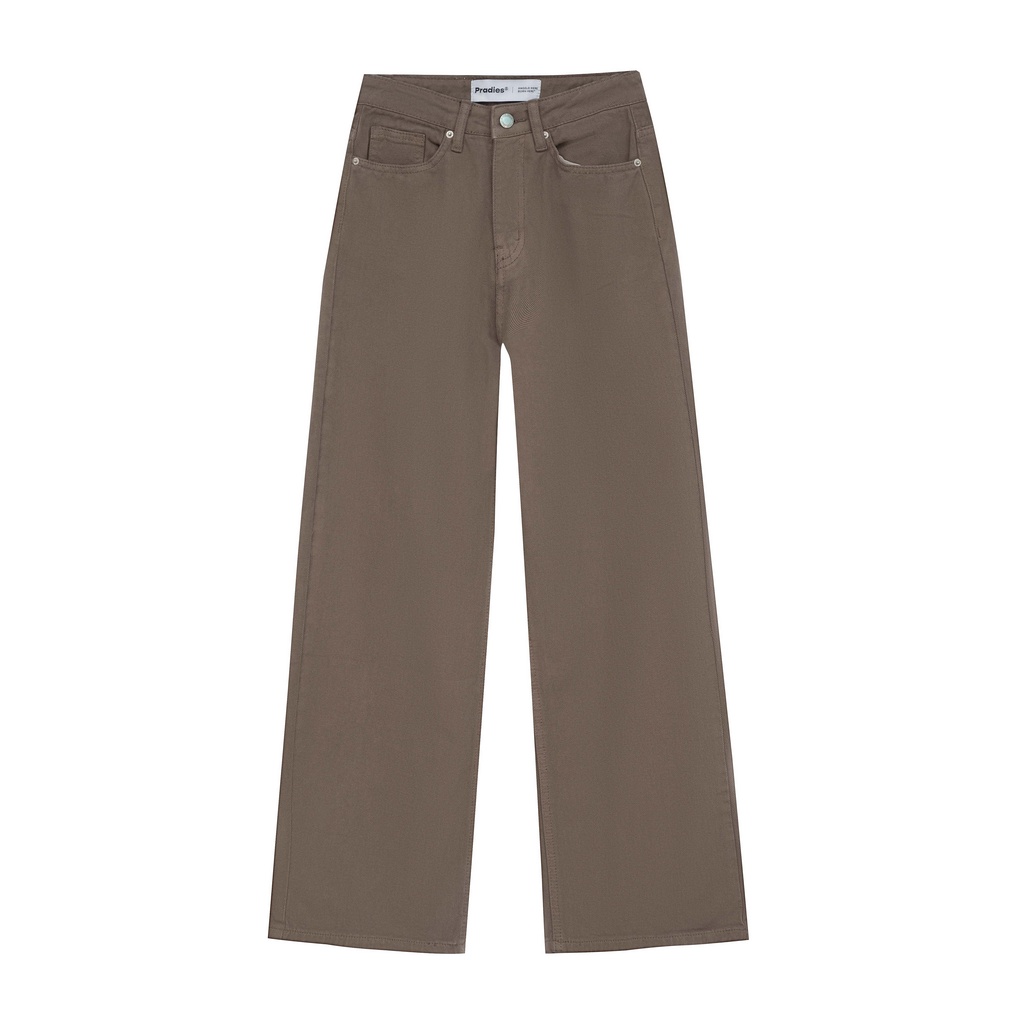 Quần jeans nữ suông pradies colorist
