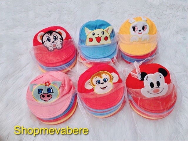 Mũ kèm khăn voan cho bé trai và bé gái chất liệu và thiết kế thông minh đảm bảo an toàn cho trẻ sử dụng có độ bền cao cam kết như hình