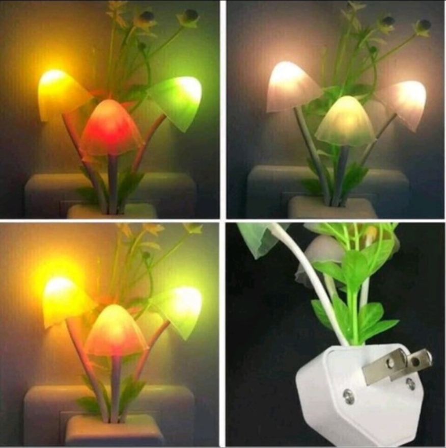 Đèn ngủ hình nấm xinh xắn
