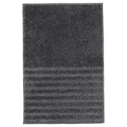 Thảm nhà tắm chống trượt vinnfar ikea - xám đậm 40x60 cm