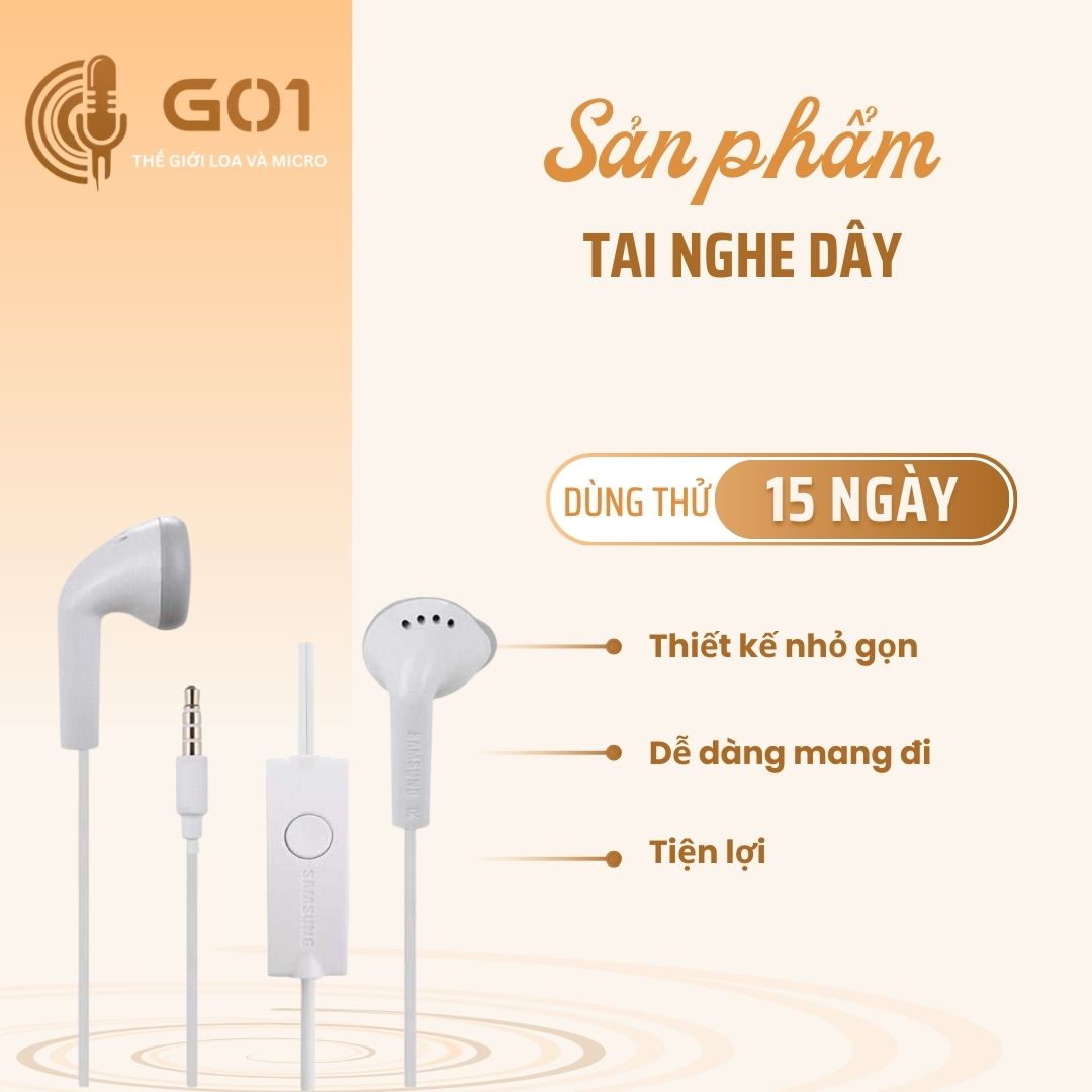 Tai nghe dây s5360 zin chính hãng âm thanh hay rõ bass mạnh giá rẻ phù hợp mọi dòng máy