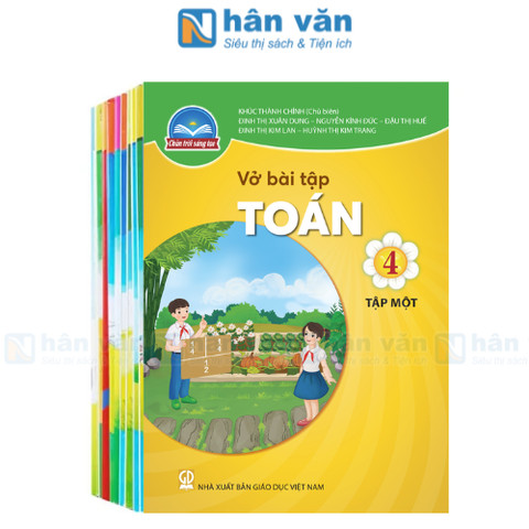 Bộ Vở Bài Tập Lớp 4 - Chân Trời Sáng Tạo - 10 Cuốn