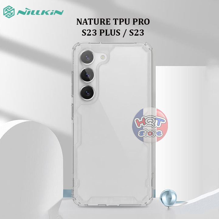 Ốp lưng chống sốc nillkin nature tpu pro cho s23 plus / s23