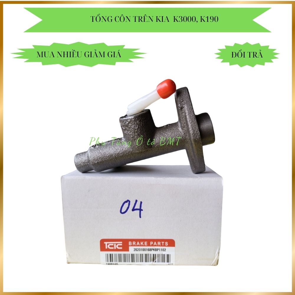 Tổng côn trên, dưới Kia 1.4 tấn, 2.4 tấn (K3000. K165, k2700, K190). Êm Nhẹ, Bắt Côn Chuẩn – Bảo Hành 1 Đổi 1
