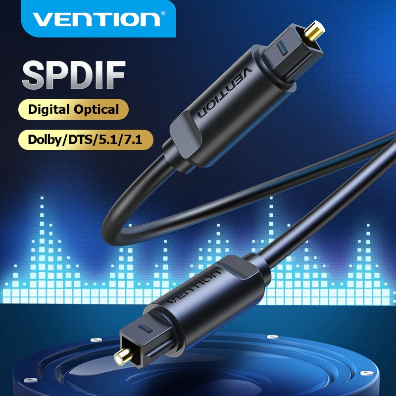 Audio - cáp audio sợi quang vention 1,5m - 5m bae