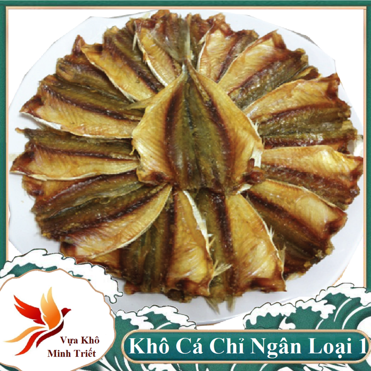 1 KG KHÔ CÁ CHỈ NGÂN TO, RÚT XƯƠNG, DẺO DẺO  BỰ NGON TUYỆT- Vựa Khô Minh Triết
