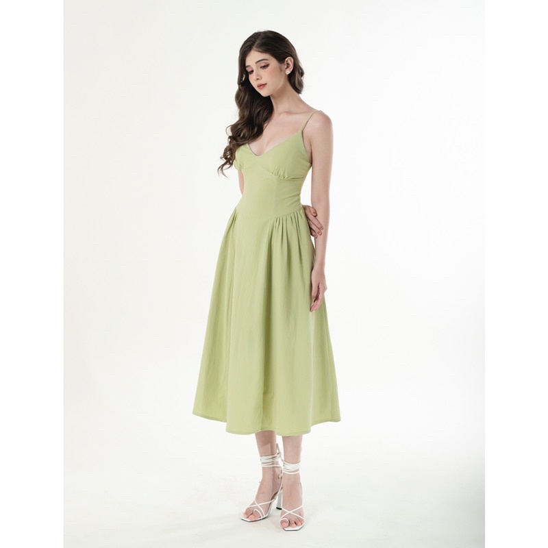 Đầm 2 dây đi biển nhẹ nhàng - bambi dress