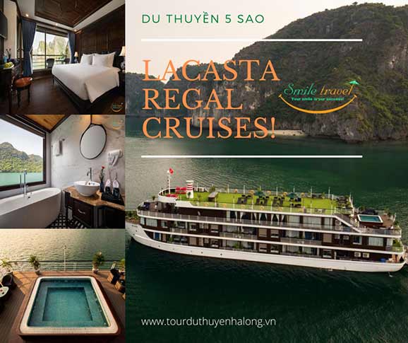 Khám Phá Tour Du Thuyền 2N1D Giá Cực Rẻ Trên Du Thuyền La Casta 5 Sao