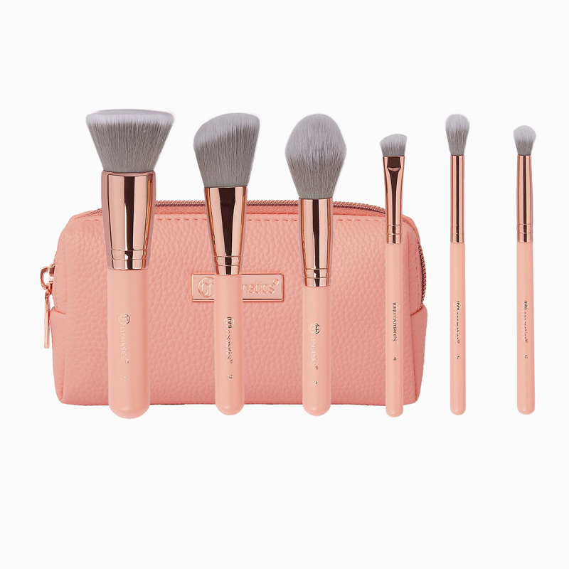 Bộ cọ trang điểm bh cosmetics petite chic 6 cây kèm túi đựng