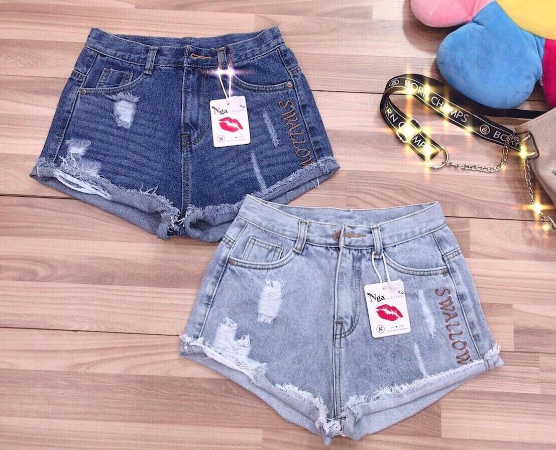 QUẦN SHORT JEAN NỮ KIỂU DÁNG HÀN QUỐC PHONG CÁCH SIÊU BỤI SIZE S, M, L