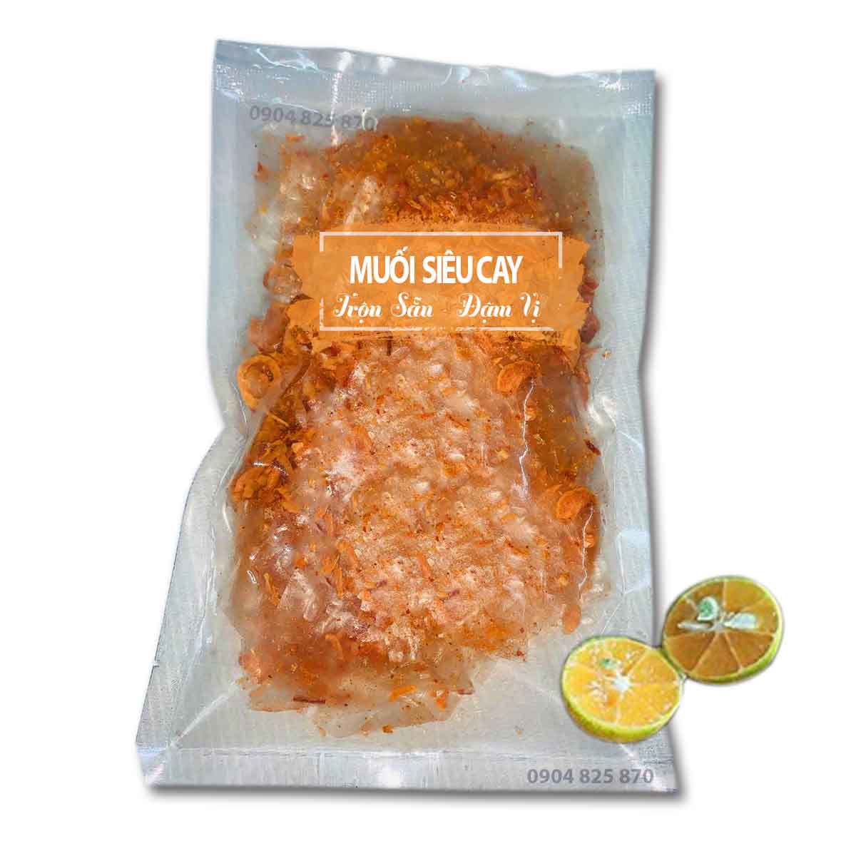 [HCM]BÁNH TRÁNG MUỐI SIÊU CAY TRỘN SẴN - 1 BỊCH